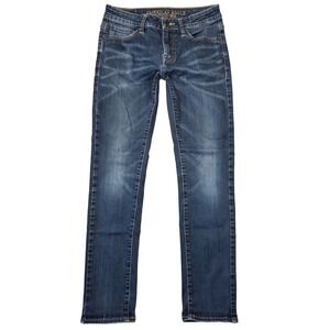 American Eagle Mens Jeans Skinny Extreme‎ Flex 28x30 Western Preppy Surfer Y2k